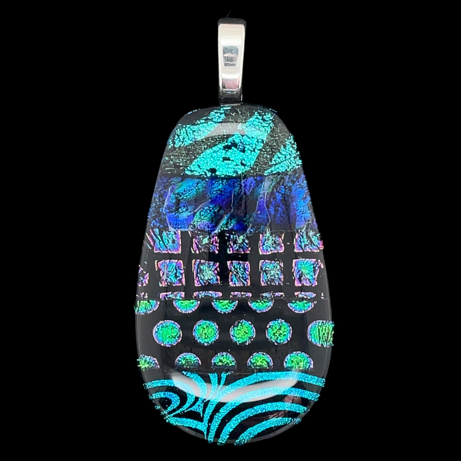 Dichroic Glass Pendant