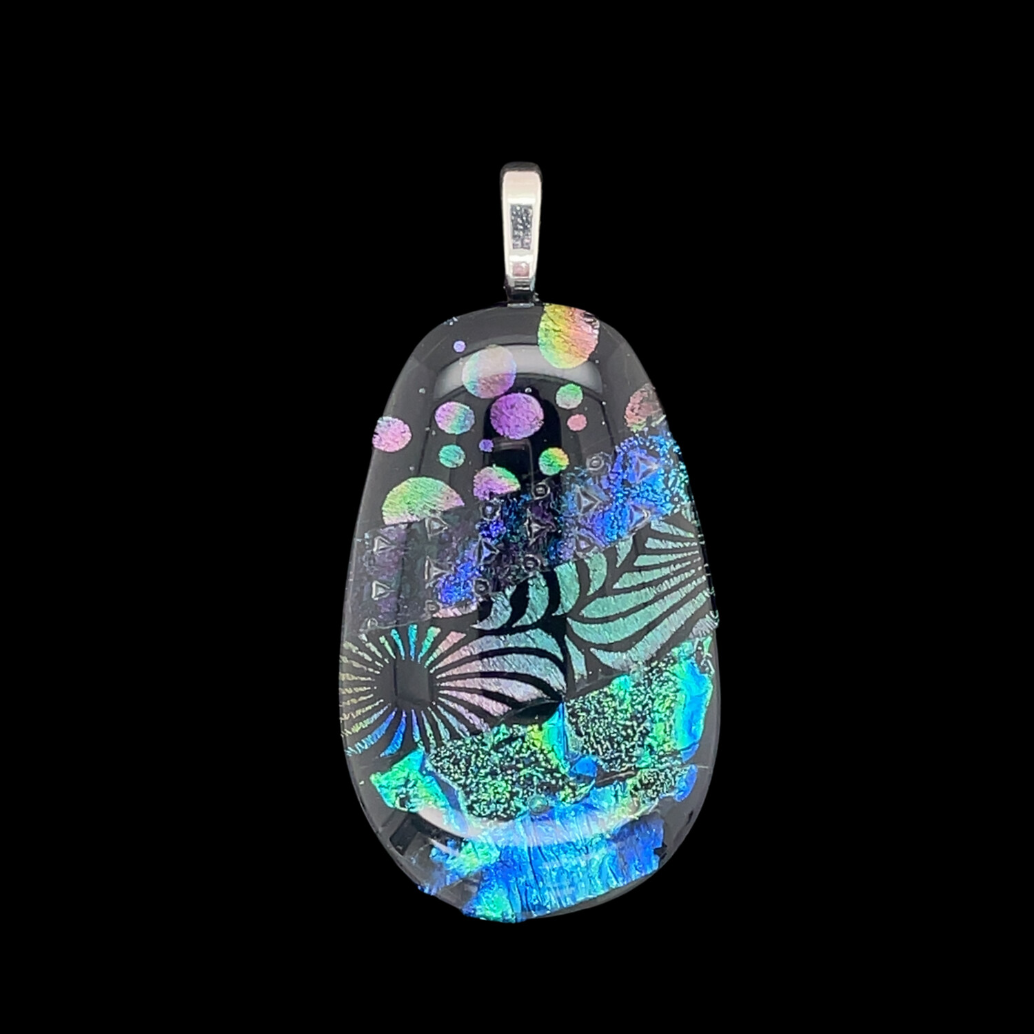 Dichroic Glass Pendant