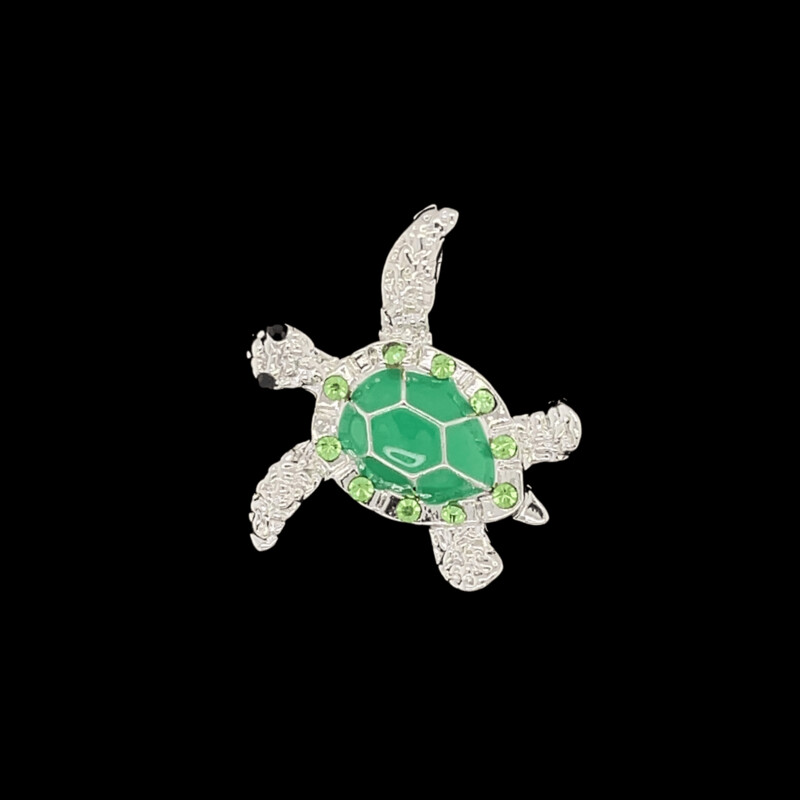 Turtle Pendant Green