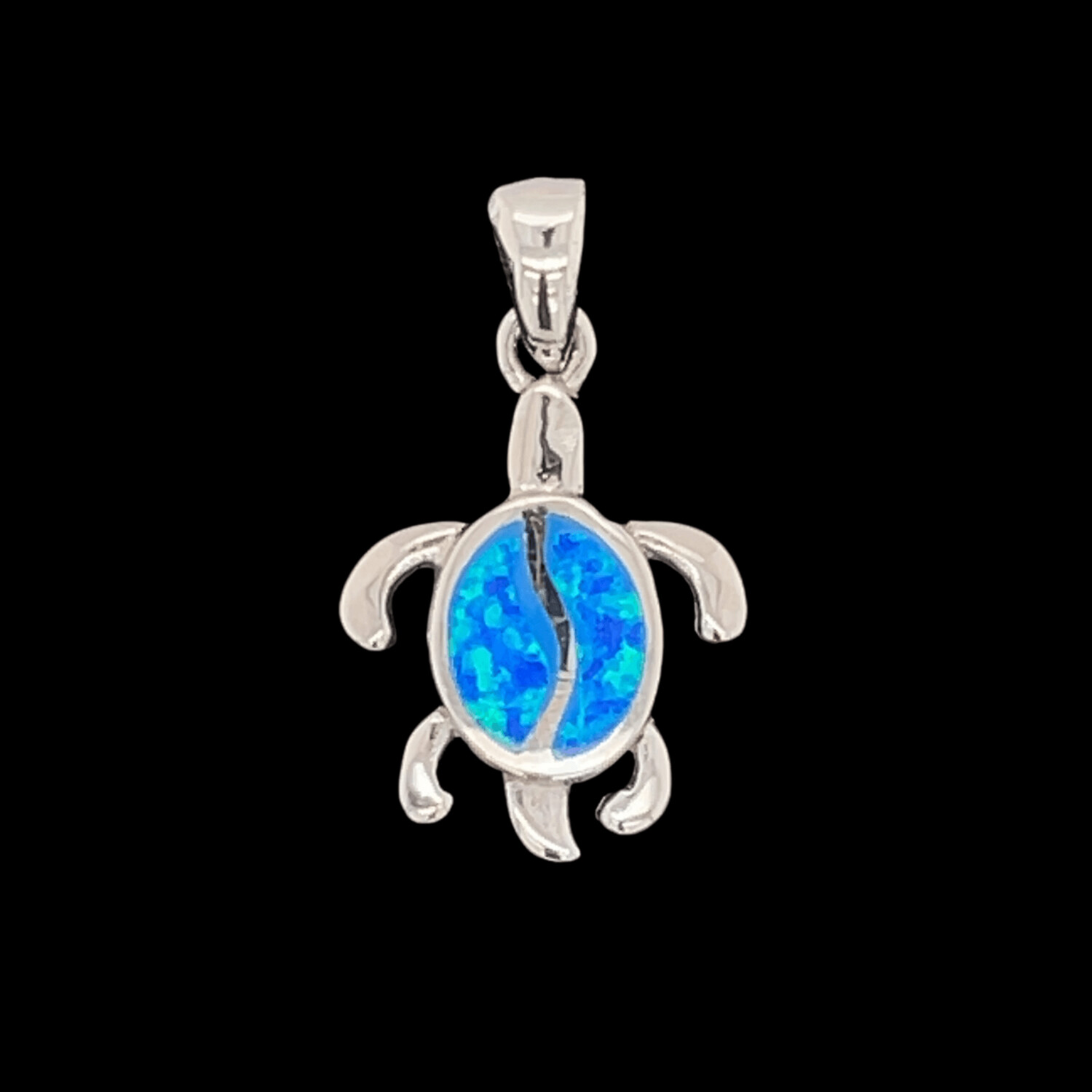 Opal Turtle Pendant