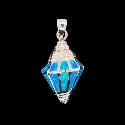 Opal Shell Pendant