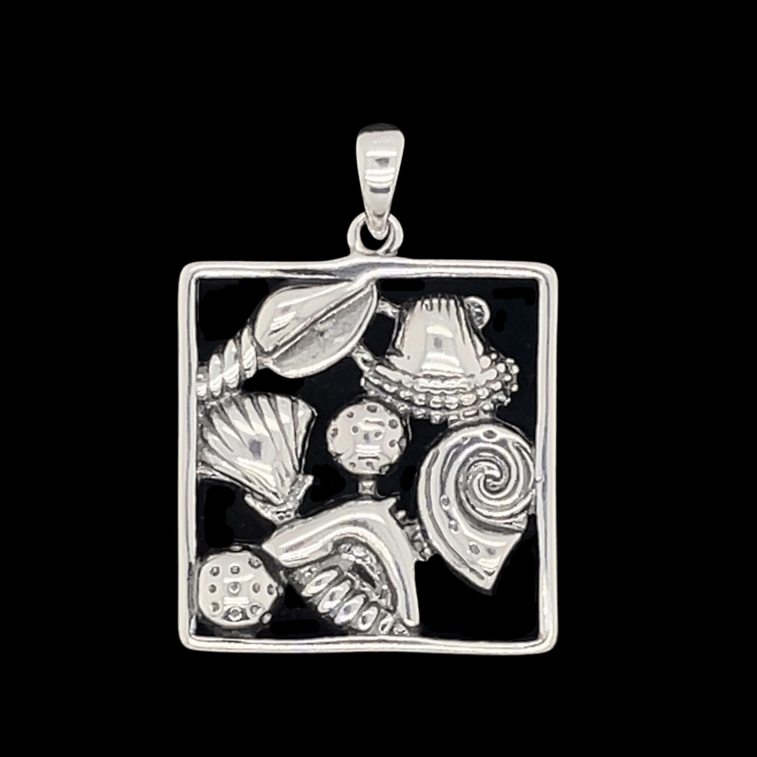 Sterling Silver Shell Pendant