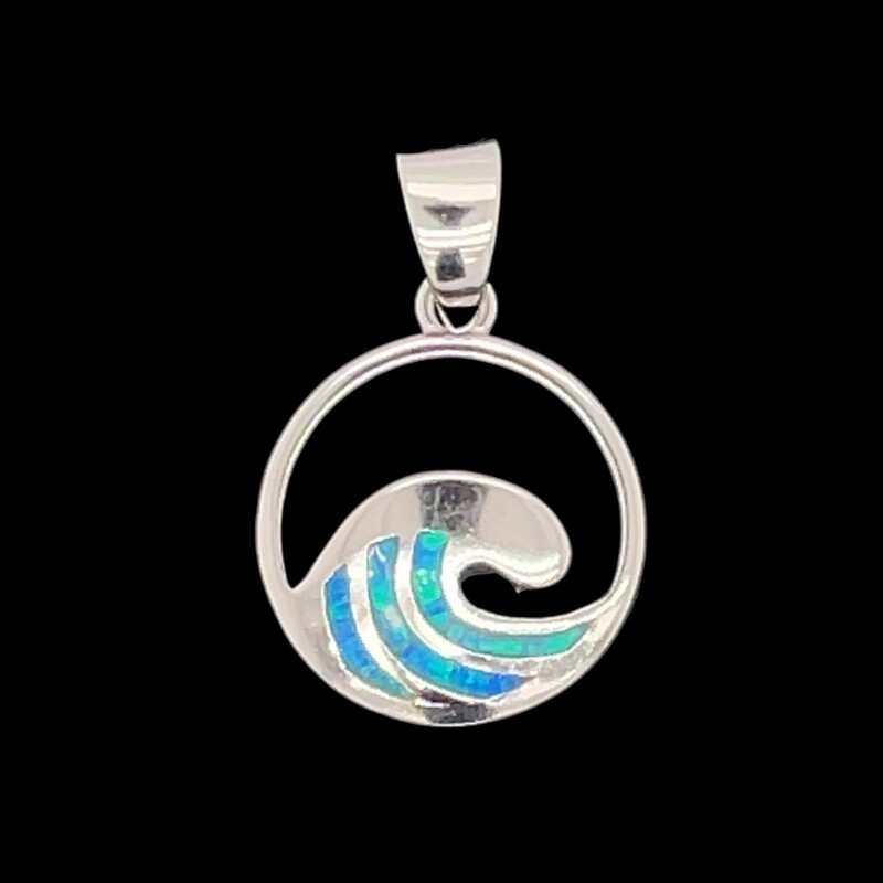 Opal Wave Pendant ***Retired Design***