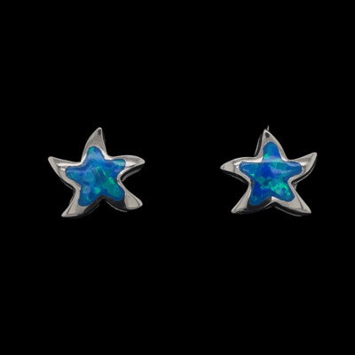Opal Starfish Earrings ***RETIRED DESIGN***
