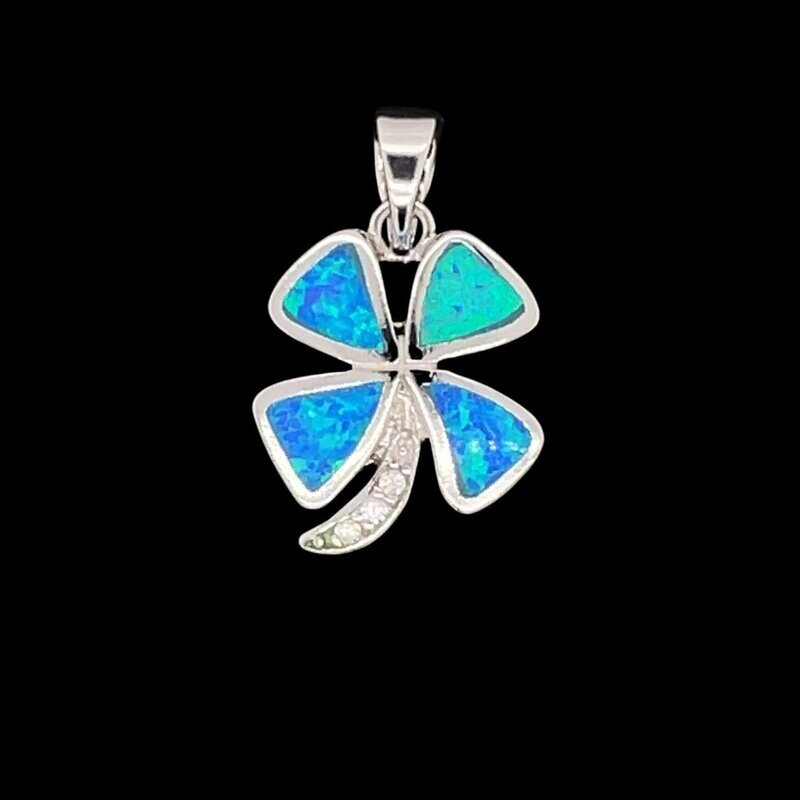 Opal Clover Pendant ***RETIRED DESIGN***