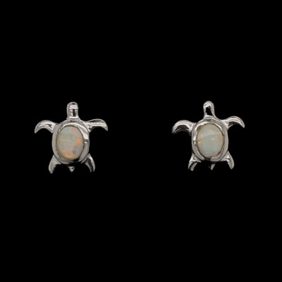 Opal Turtle Earrings ***RETIRED DESIGN***