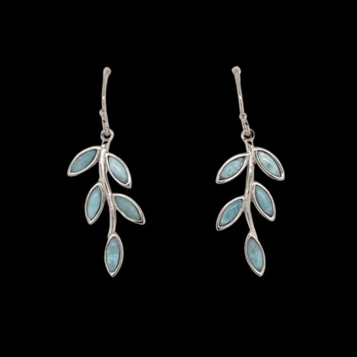 Larimar Earrings