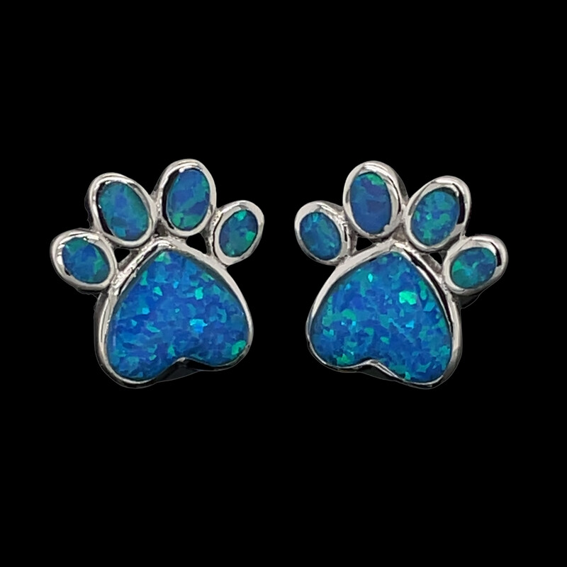 Paw Print Earrings