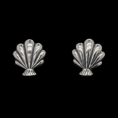 Sterling Silver Shell Earrings