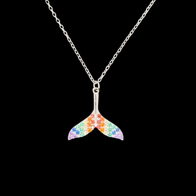 Multi Color Tail Necklace