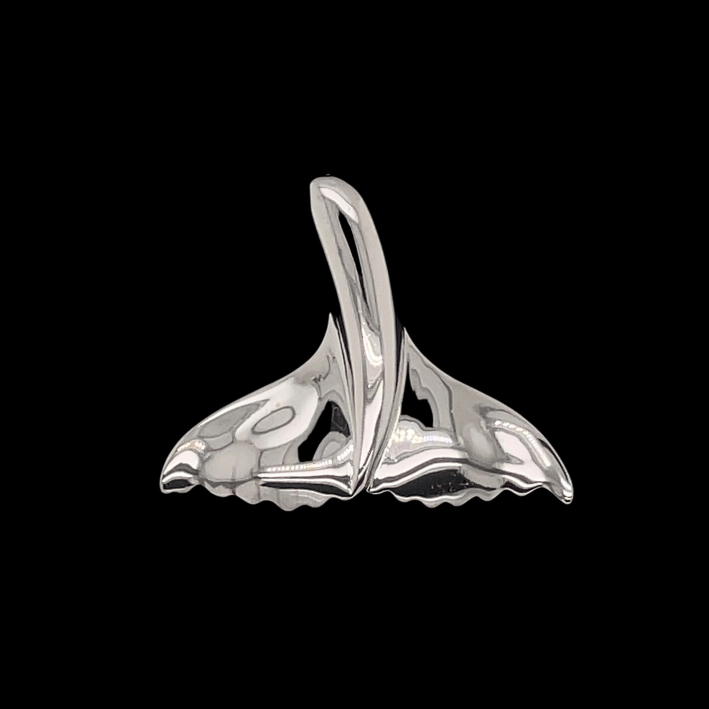 Sterling Silver Tail Pendant
