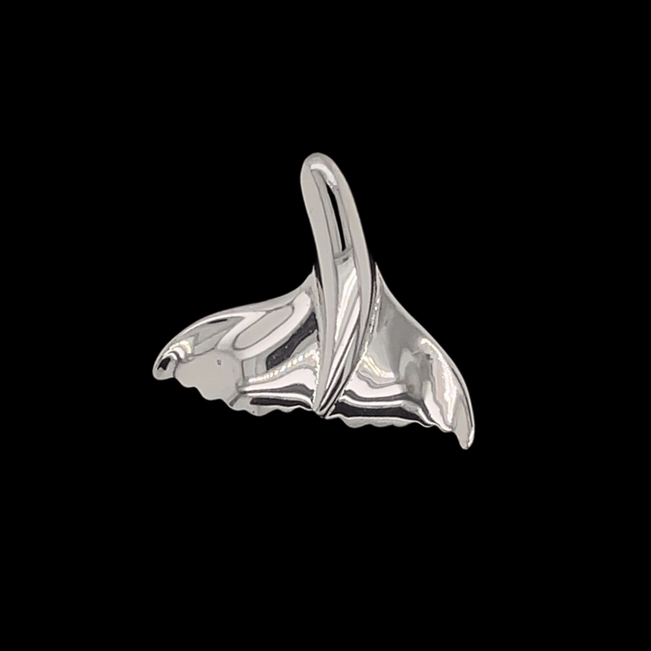 Sterling Silver Tail Pendant