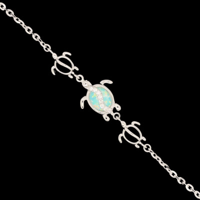Opal Turtle Bracelet