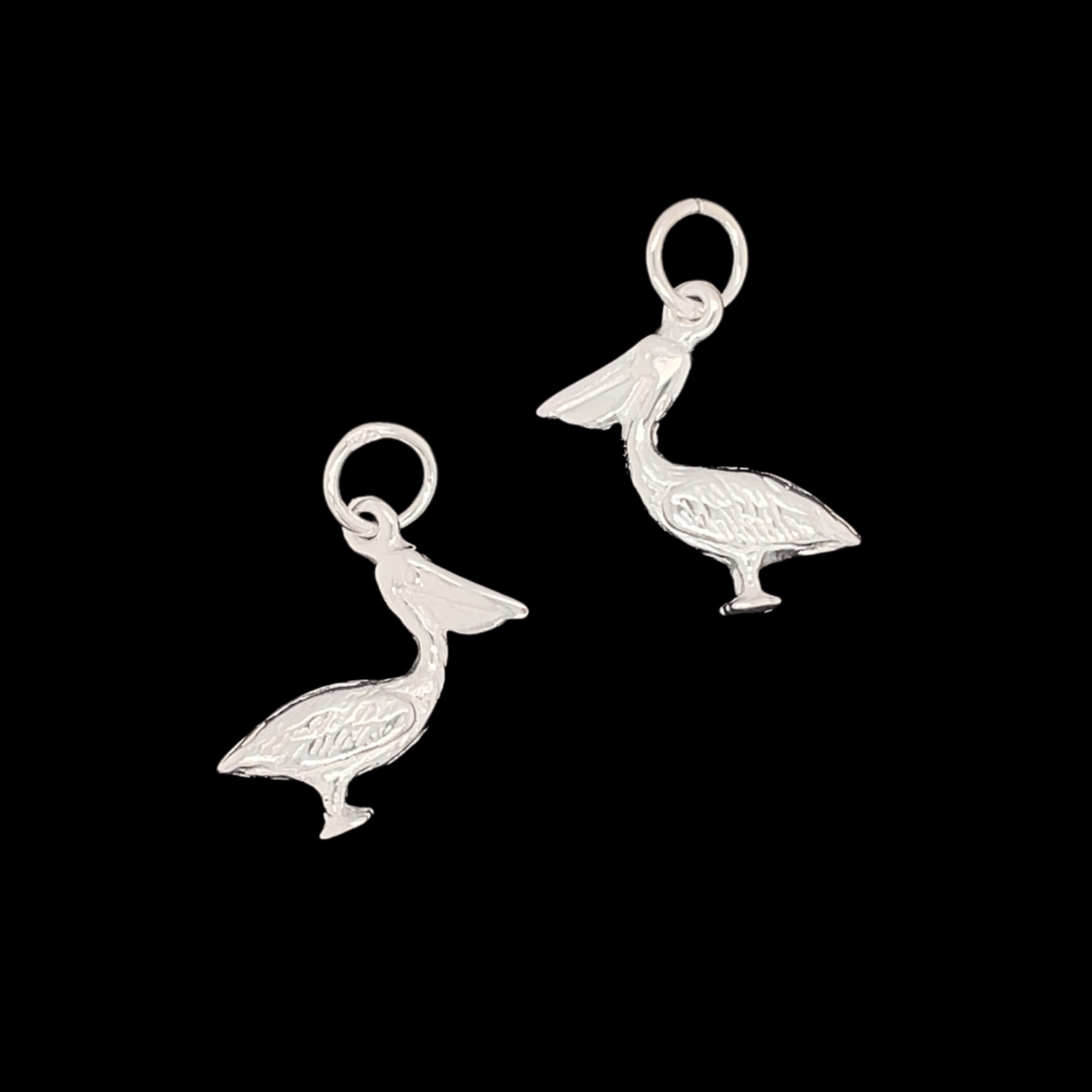Sterling Silver Pelican Pendant
