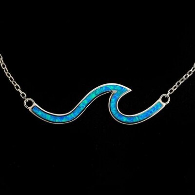 Opal Wave Necklace