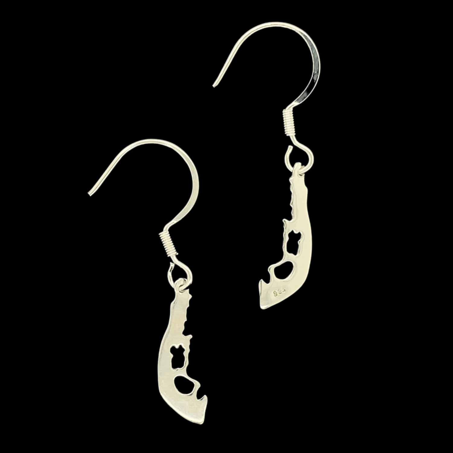 Sterling Silver Sanibel Island Earrings