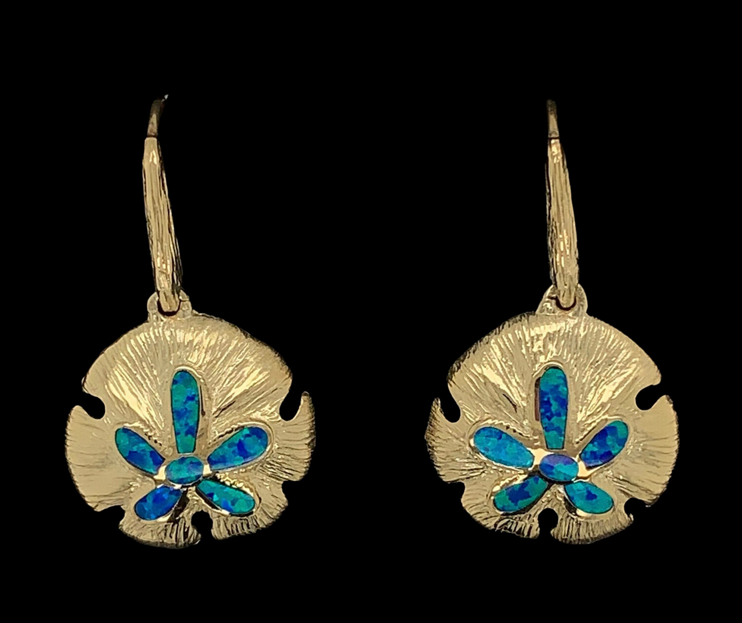 Opal Sand Dollar Earrings