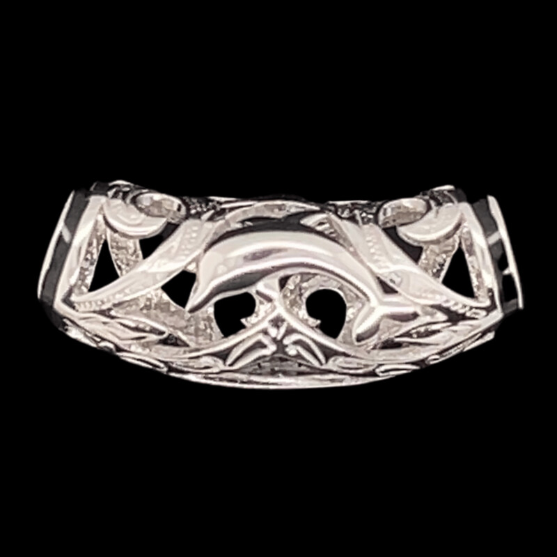Sterling Silver Dolphin Slide ***RETIRED DESIGN***