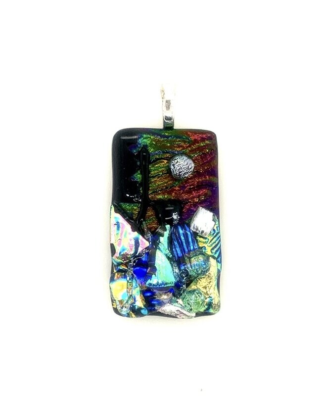 Dichroic Glass Pendant
