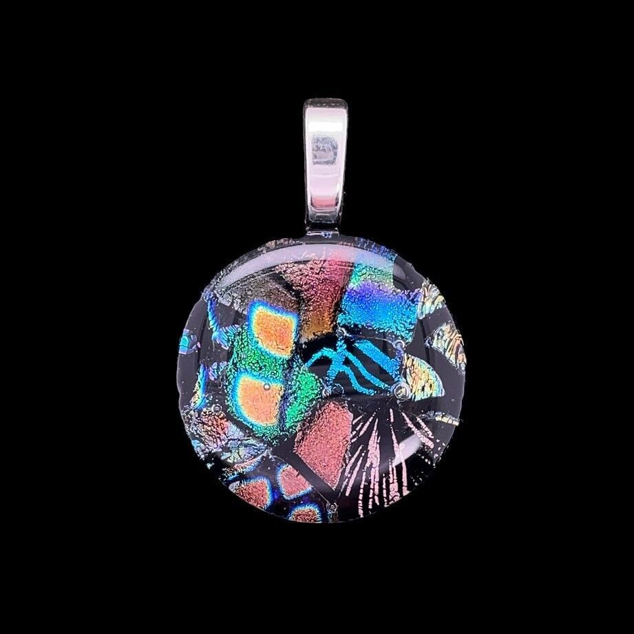 Dichroic Glass Pendant