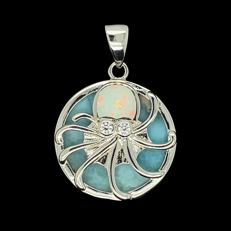 Larimar & Opal Octopus