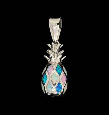 Opal Pineapple Pendant