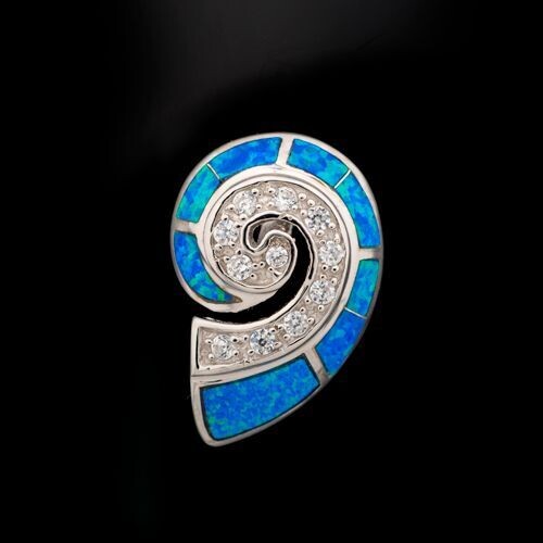 Opal Shell Pendant