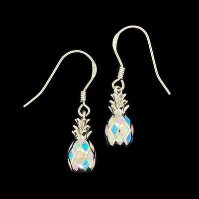 Opal Pineapple Earrings