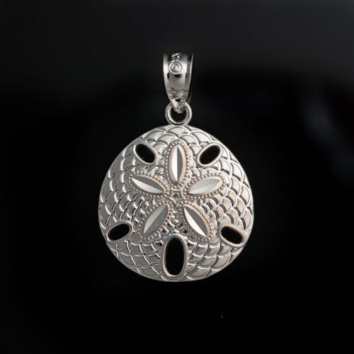 Sterling Silver Sand Dollar Pendant