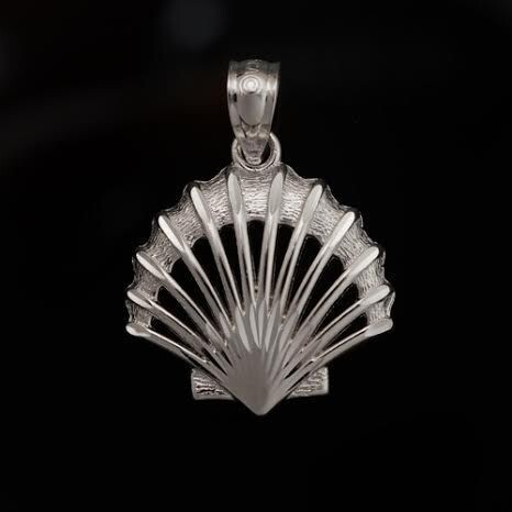 Sterling Silver Shell Pendant