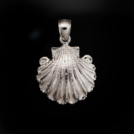 Sterling Silver Shell Pendant
