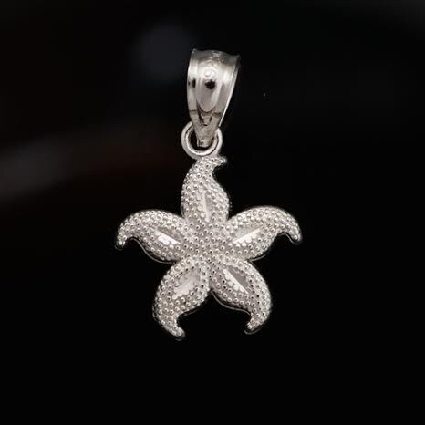 Sterling Silver Starfish Pendant