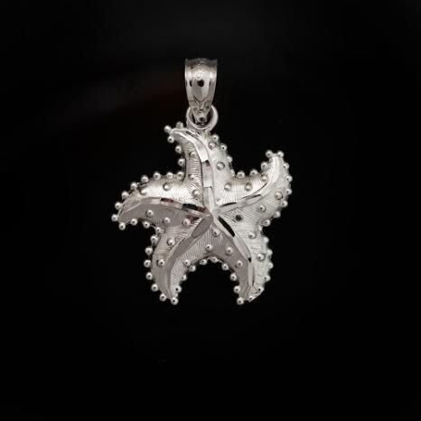 Sterling Silver Starfish Pendant
