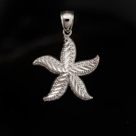 Sterling Silver Starfish Pendant