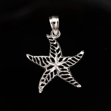 Sterling Silver Starfish Pendant