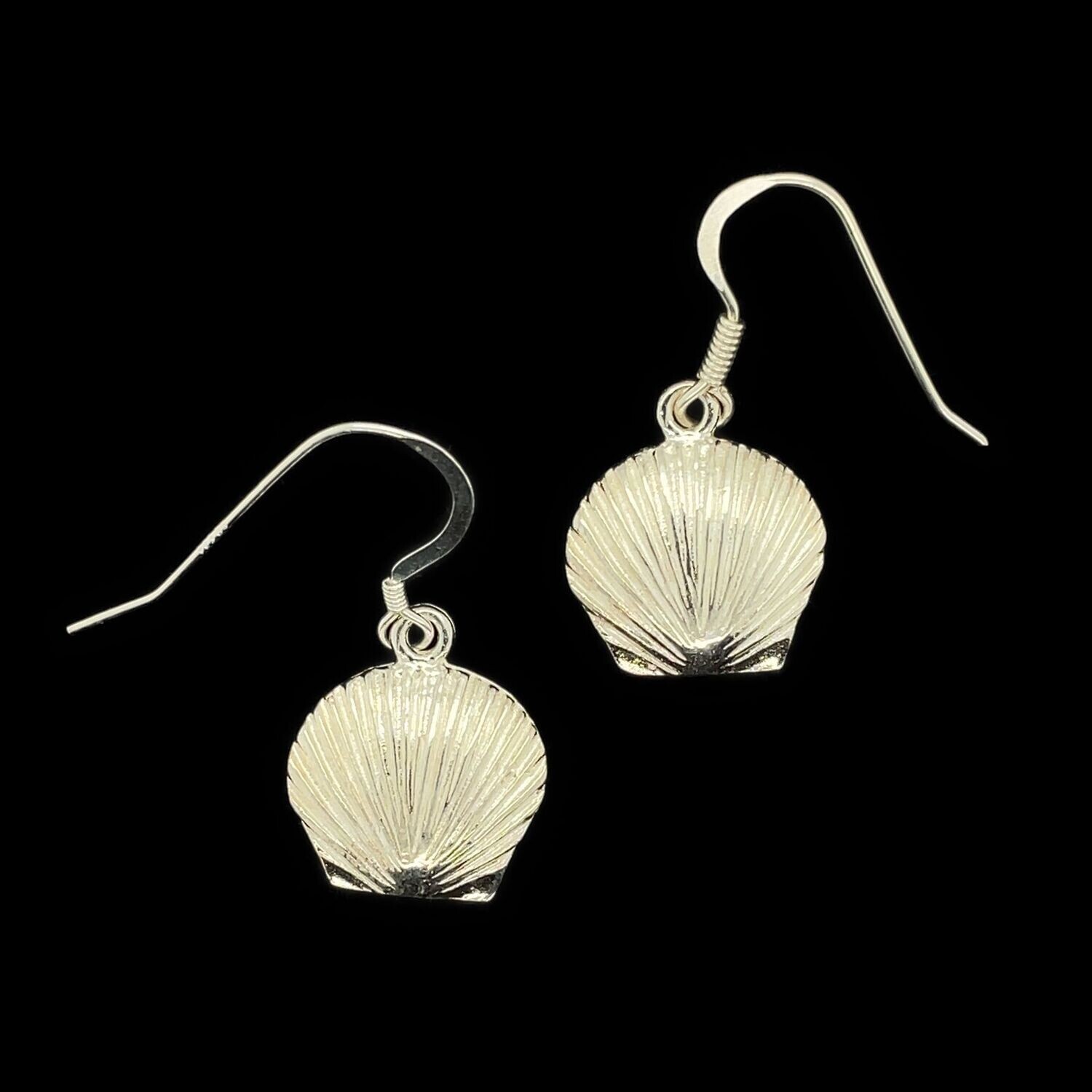 Sterling Silver Shell Earrings