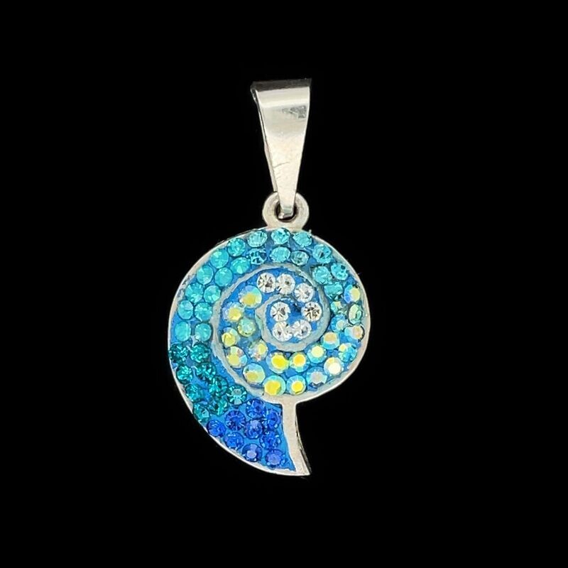 Crystal Shell Pendant