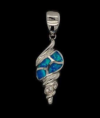 Opal Shell Pendant