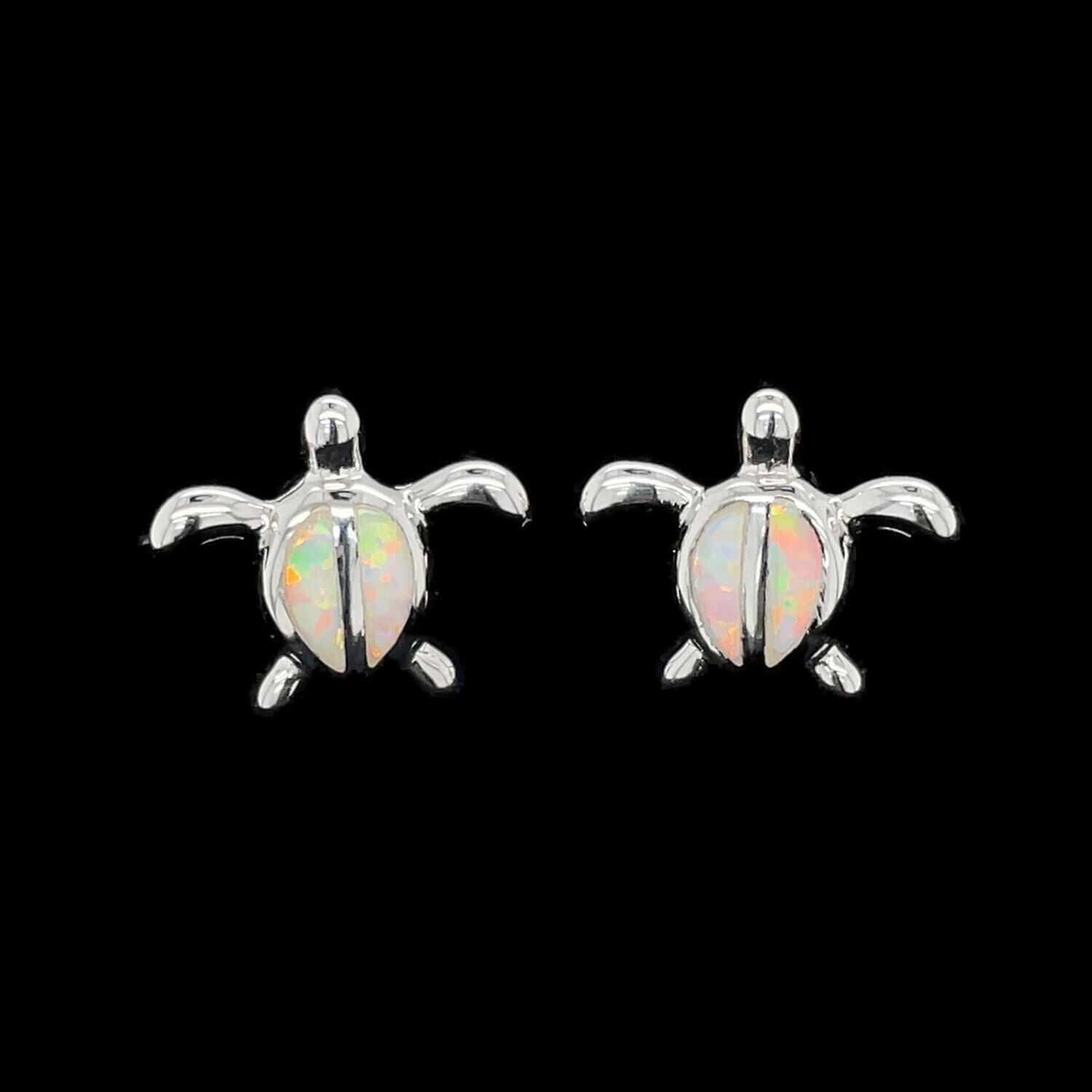 Opal Turtle Earrings *Retired Design*