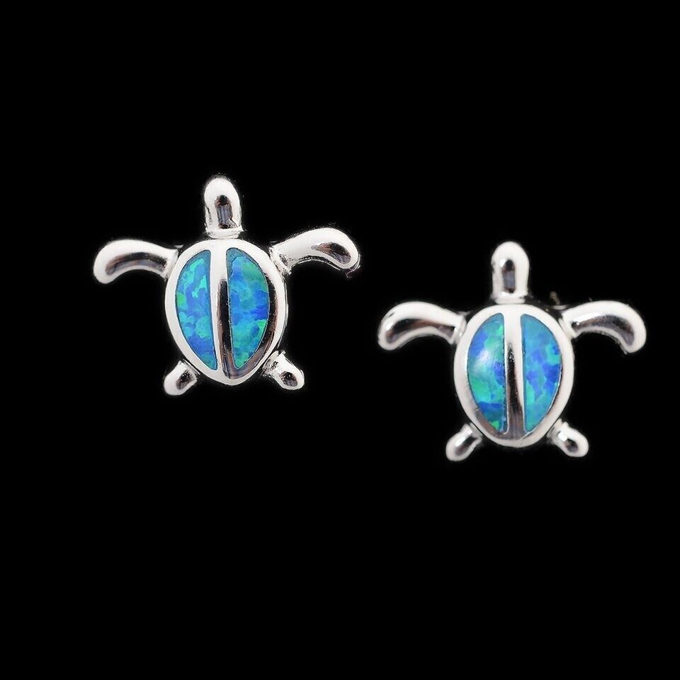 Opal Turtle Earrings *Retired Design*
