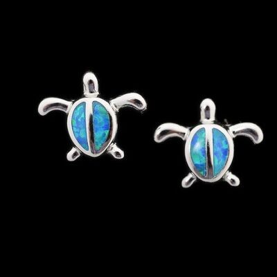 Opal Turtle Earrings *Retired Design*
