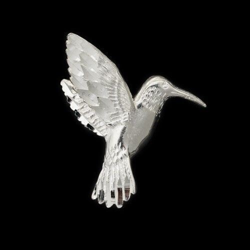 Sterling Silver Hummingbird Pendant