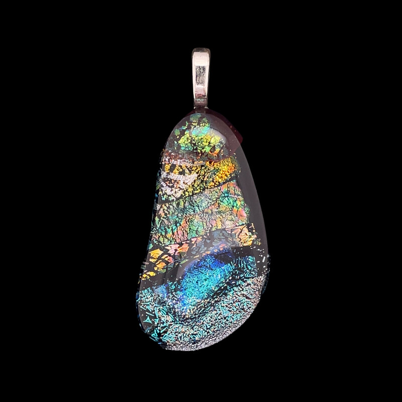 Dichroic Glass Pendant