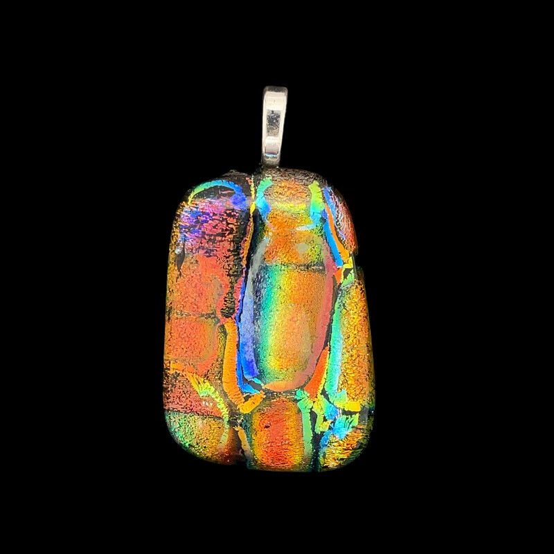 Dichroic Glass Pendant