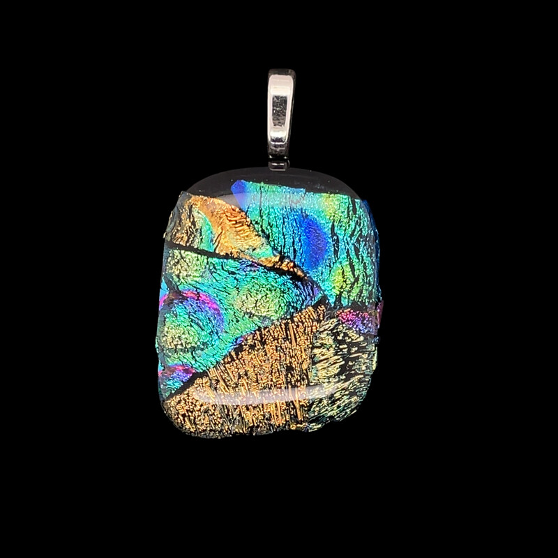 Dichroic Glass Pendant