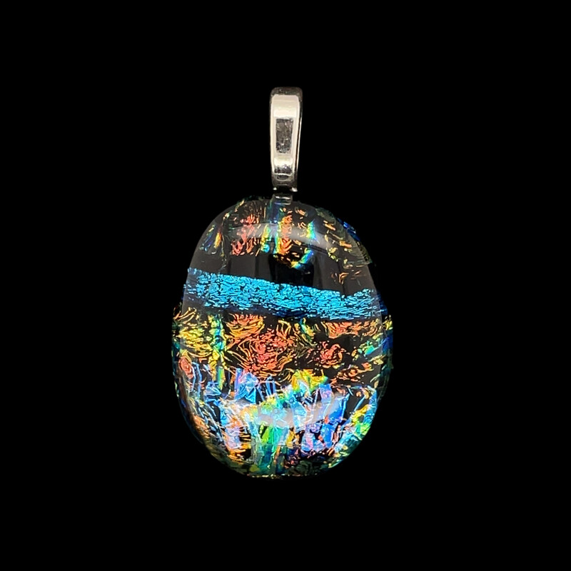 Dichroic Glass Pendant