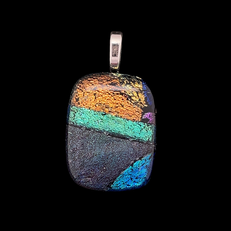 Dichroic Glass Pendant