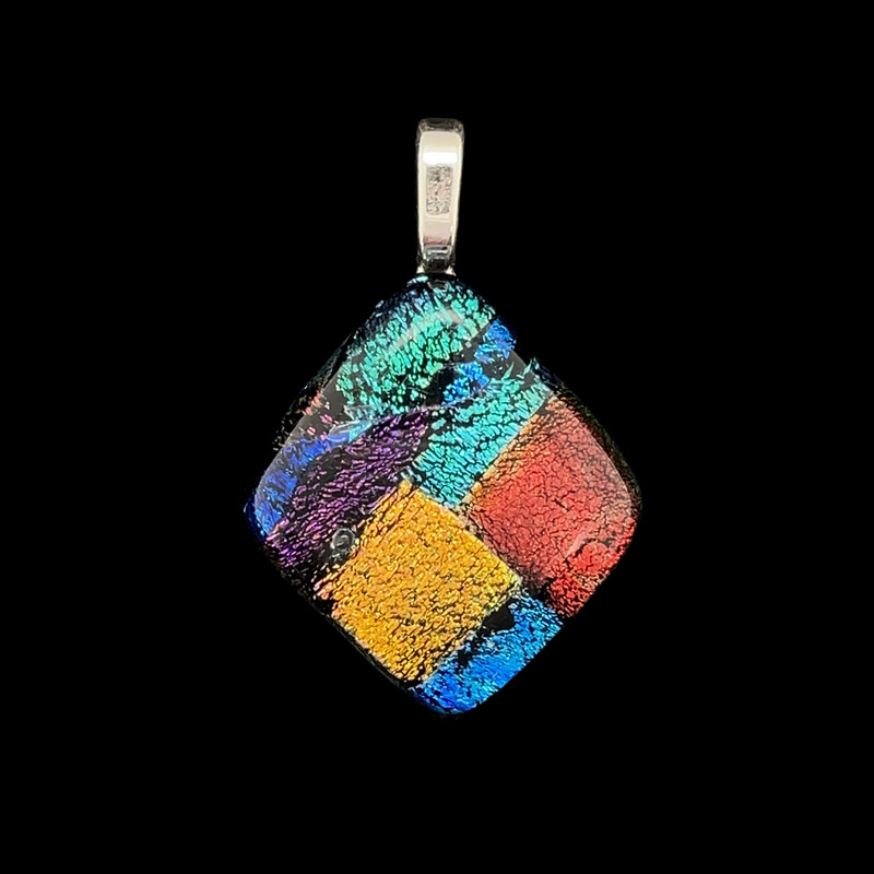 Dichroic Glass Pendant