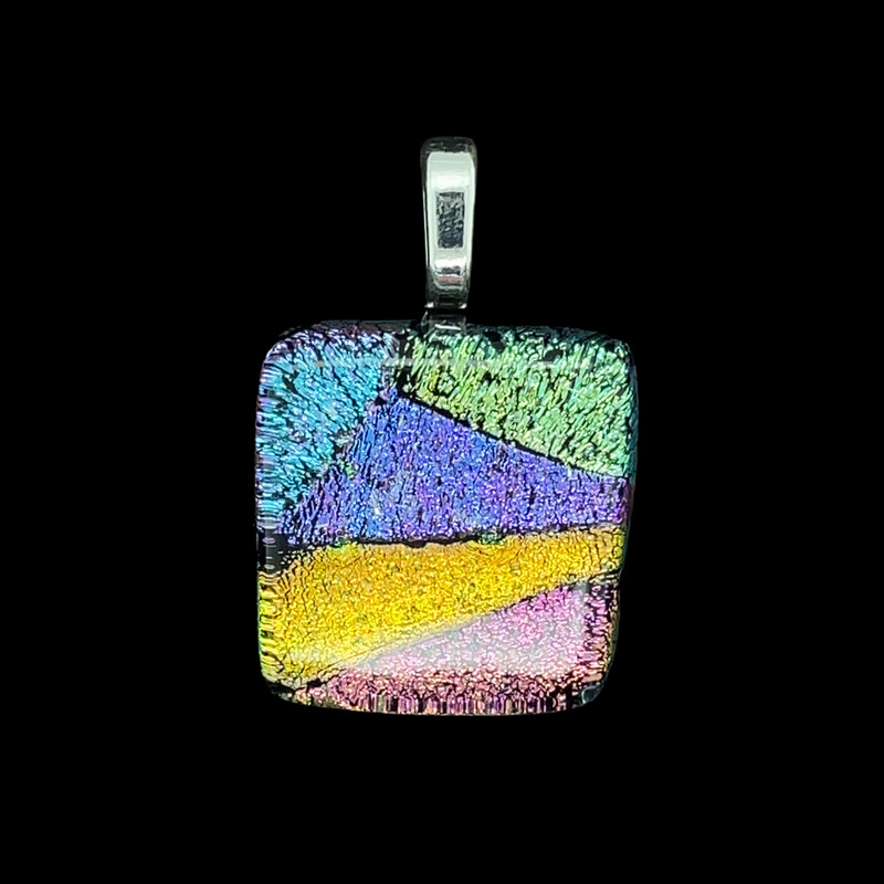 Dichroic Glass Pendant