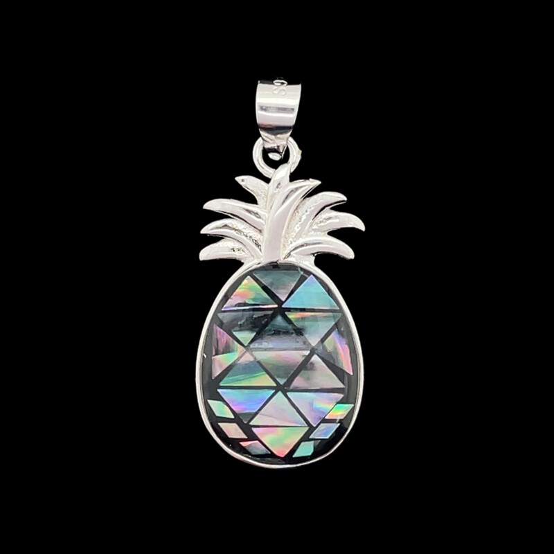 Abalone Pineapple Pendant